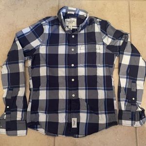 Abercrombie and Fitch plaid button down